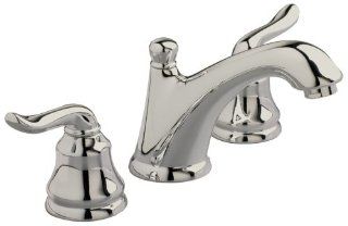 American Standard 4508.801.295 Princeton Two Lever Handle Widespread Faucet with Metal Speed Connect Pop Up Drain, Satin Nickel   Touch On Bathroom Sink Faucets  