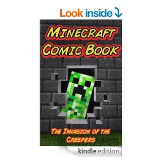 Minecraft Comic Book The Invasion of the Creepers eBook Minecraft Guide Books, Minecraft Comic Books Kindle Store