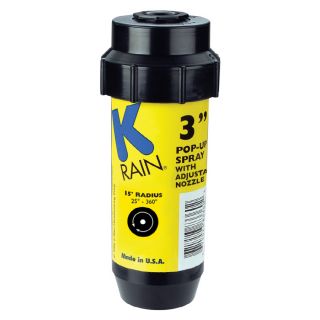 K Rain 3 in Plastic Pop Up Spray Head Sprinkler