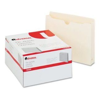Universal 76300 Economical File Jackets with Two Inch Expansion, Letter, 11 Point Manila, 50/Box : Expanding File Jackets And Pockets : Electronics