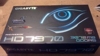 Gigabyte GV R797D5 3GD B Video Vard Graphics Cards: Computers & Accessories