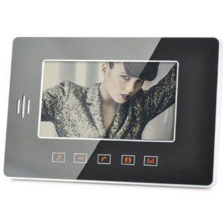 Uoften SY808MA12 New touch pad 7 Inch Video Door Phone Doorbell Intercom Kit 1 camera 2 monitor Night Vision: Home Improvement