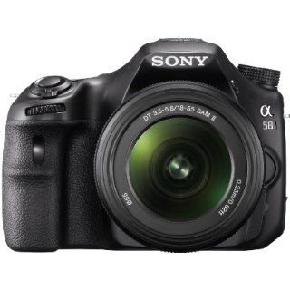 Sony SLT A58K Digital SLR Kit with 18 55mm Zoom Lens and Sony SAL30M28 30mm f/2.8 Lens Bundle  Camera Lenses  Camera & Photo