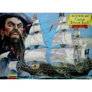 Lindberg 1/250 scale Blackbeard Pirate Ship: Toys & Games