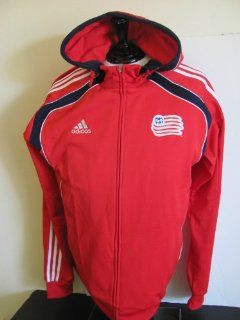 Adidas New England Revolution MLS Zip Jacket Hoodie : Sports Fan Sweatshirts : Sports & Outdoors