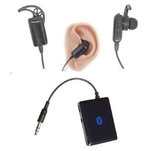 KOKKIA A10_plus_i10sTwin: A10 Luxurious Black Bluetooth Transmitter + i10sTwin Tiny EDR (Enhanced Data Rate) Bluetooth Stereo Headset: Electronics
