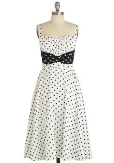 Stop Staring! Humbly Haute Dress in Monochome  Mod Retro Vintage Dresses