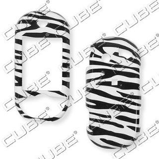 Pantech Matrix Pro c820ZEBRA BLACK/WHITE Hard Case/Cover/Faceplate/Snap On/Housing/Protector Cell Phones & Accessories