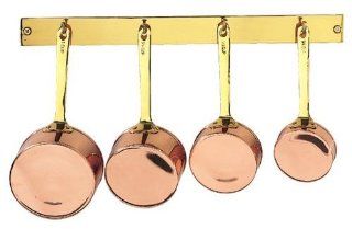 Old Dutch Copper & Brass Measuring Cup Set 822: Kitchen & Dining