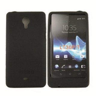 MOBO ESMSONYXPERIATB Silicon Cover   Skin   Retail Packaging   Black: Cell Phones & Accessories