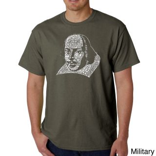 Los Angeles Pop Art Mens William Shakespeare T shirt