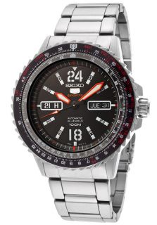 Seiko SRP353  Watches,Mens Automatic 5 Sport Black Dial Stainless Steel, Casual Seiko Automatic Watches