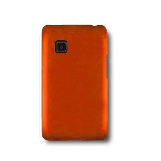 SOGA(TM) For LG 840G LG840G Tracfone Accessories   Orange Hard Cover Case with Pry Triangle Case Removal Tool [SWF57]: Cell Phones & Accessories