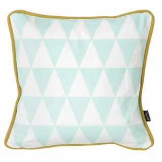 ferm LIVING Little Geometry Organic Cotton Cushion 730 Color: Mint