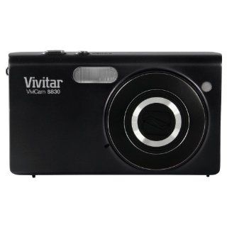 Vivitar S830 Vivicam 16.1 MP Digital Camera with 8x Optical Image Stabilized Zoom 3" Touchscreen HD Video Recording (Black) : Point And Shoot Digital Cameras : Camera & Photo