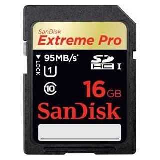 SanDisk Extreme Pro SDHC UHS I card 16GB SDSDXPA 016G J35: Computers & Accessories