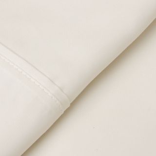 Elite Home Products Concierge Collection 500 Thread Count Cotton Rich Solid Sheet Set Off White Size Full