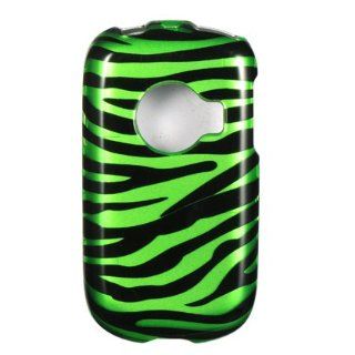 Dream Wireless CAHUM835GRZ Slim and Stylish Design Case for Huawei   Retail Packaging   Green/Black Zebra: Cell Phones & Accessories