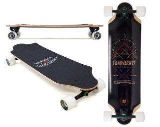 2013 Landyachtz Top Speed 34" Complete with Grizzly 852 Trucks, Bear Bearings & 70mm Mini Monsters : Long Surfboards : Sports & Outdoors
