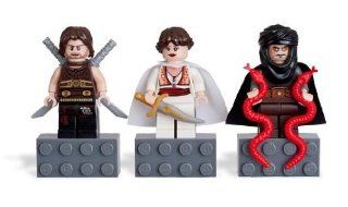 LEGO PRINCE OF PERSIA THE SANDS OF TIME Magnet Set: sand Magnet Set Dastan, of Tamina and Hassanssin Leader / Lego Prince of Persia time [Dasutan prince, princess Tamina, thin leader Hassan (Ormes)] 852 942 (japan import): Toys & Games
