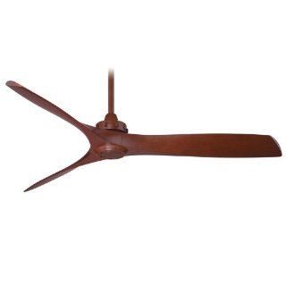 MinkaAire F853 RW Rosewood Aviation 60" 3 Blade Indoor Ceiling Fan with Blades Included    
