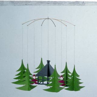 Flensted Mobiles Christmas Pixies in the X Mas Forest Mobile f086