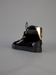 Giuseppe Zanotti Design Zip Detailed Hi top Sneakers   Biondini Paris