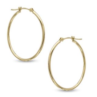 28mm hoop earrings in 14k gold orig $ 100 00 now $ 75 00 special price