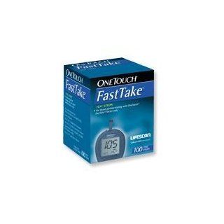 One Touch Fasttake Test Strips 100 Ea: Health & Personal Care
