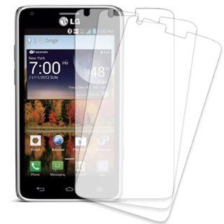 MPERO 3 Pack of Clear Screen Protectors for LG Mach LS860: Cell Phones & Accessories