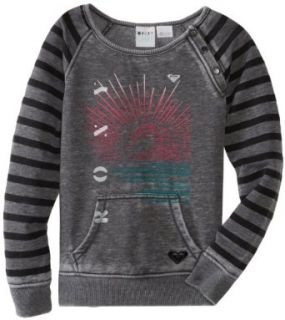 Roxy Girls 7 16 RG All Or Nothing Pullover, Heritage Heather, X Large: Clothing