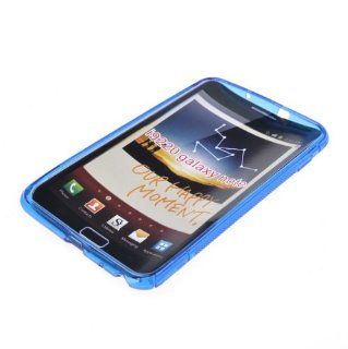 Neewer TPU S Line Gel Skin Cover Case for Samsung Galaxy i9220 Blue: Cell Phones & Accessories