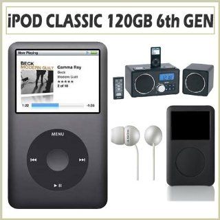 Apple iPod classic 120GB 'Kit' (Black) : MP3 Players & Accessories