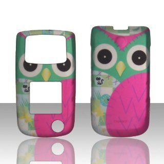 2D hot pink Owl Samsung SGH Rugby II 2 A847 AT&T Case Cover Phone Snap on Cover Case Faceplates: Cell Phones & Accessories