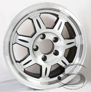 13 x 5 SAWTOOTH 870 Aluminum Trailer Wheel 5 on 4.50 with Center Cap: Automotive
