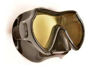 SeaDive EagleEye SLX SoftLight Yellow UV Glare Blocker w/Anti Fog Scuba/Spearfishing Dive Mask (SDM875BKSFF) : Dive Mask And Snorkel : Sports & Outdoors