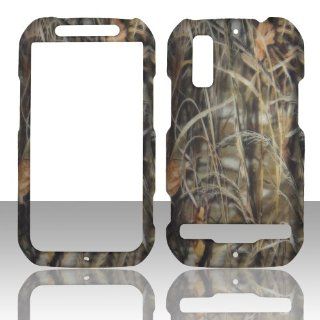 2D Camo Grass Motorola Electrify, Photon 4G MB855 Case Cover Phone Snap on Cover Case Faceplates: Cell Phones & Accessories
