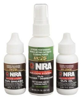 Mil Comm Three Step Gun Care Kit   NRA Licensed Gun Care System : Hunting Cleaning And Maintenance Products : Sports & Outdoors
