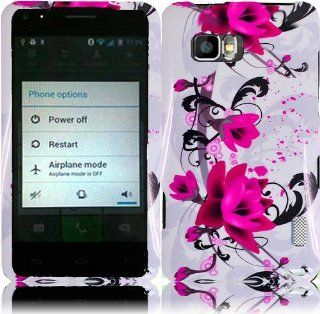 For LG Mach LS860 Hard Design Cover Case Purple Lily Accessory Cell Phones & Accessories