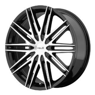 Helo HE880 18 Black Wheel / Rim 5x115 & 5x120 with a 42mm Offset and a 74.1 Hub Bore. Partnumber HE88088020342: Automotive