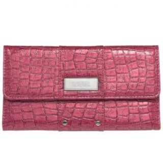 KENNETH COLE REACTION Tri Fold Croc Patent Wallet [162520/868], FSHIA at  Womens Clothing store