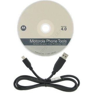 Motorola OEM BR50 Battery + Data Transfer Cable + 4.0 Software SYNC MP3 Picture Data For Motorola Razr V3 V3c V3i V3e V3t V3xx V3m Sold By TopDeals888: Everything Else