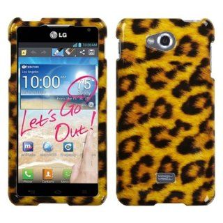 MYBAT LGMS870HPCIM206NP Slim and Stylish Snap On Protective Case for LG Spirit MS870   Retail Packaging   Leopard Skin Cell Phones & Accessories