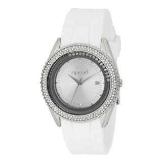 Rip Curl Women's A2313G DLX Prague White Silicon Watch: Watches