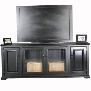 Eagle Furniture Manufacturing Savannah 80 TV Stand 92580PL Finish: Black
