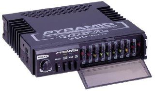 Pyramid 906VL 10 Band Power Booster Graphic Equalizer Amplifier : Vehicle Equalizers : Car Electronics