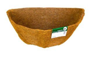 Bosmere F906 24 Inch Pre Formed Replacement Coco Liner with Soil Moist for Wall Basket : Planters : Patio, Lawn & Garden