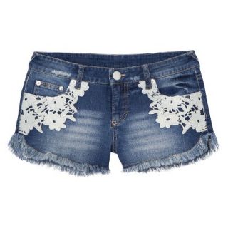 Mossimo Supply Co. Juniors Lace Detail Denim Short   13