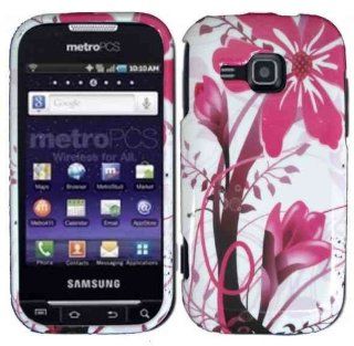Pink Splash Hard Case Cover for Samsung Galaxy Indulge R910: Cell Phones & Accessories