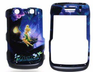 Disney Tinkerbell Pixie Power Snap on Cell Phone Case for Blackberry 9700 Onyx / 9780 Bold + Microfiber Bag: Cell Phones & Accessories